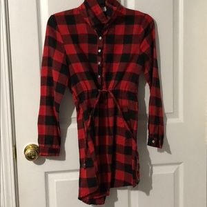 Red Plaid dress